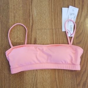 Carve Designs Bikini Top Medium Peach